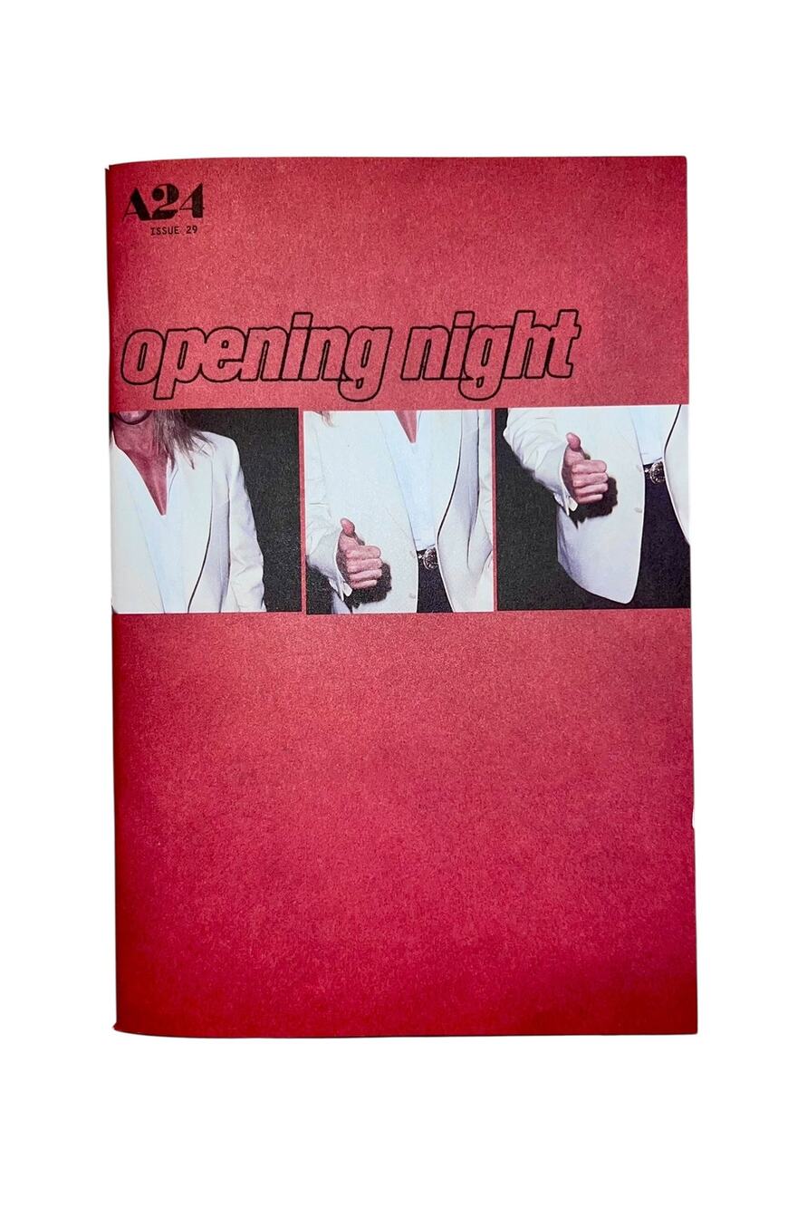 A24 Opening Night Zine